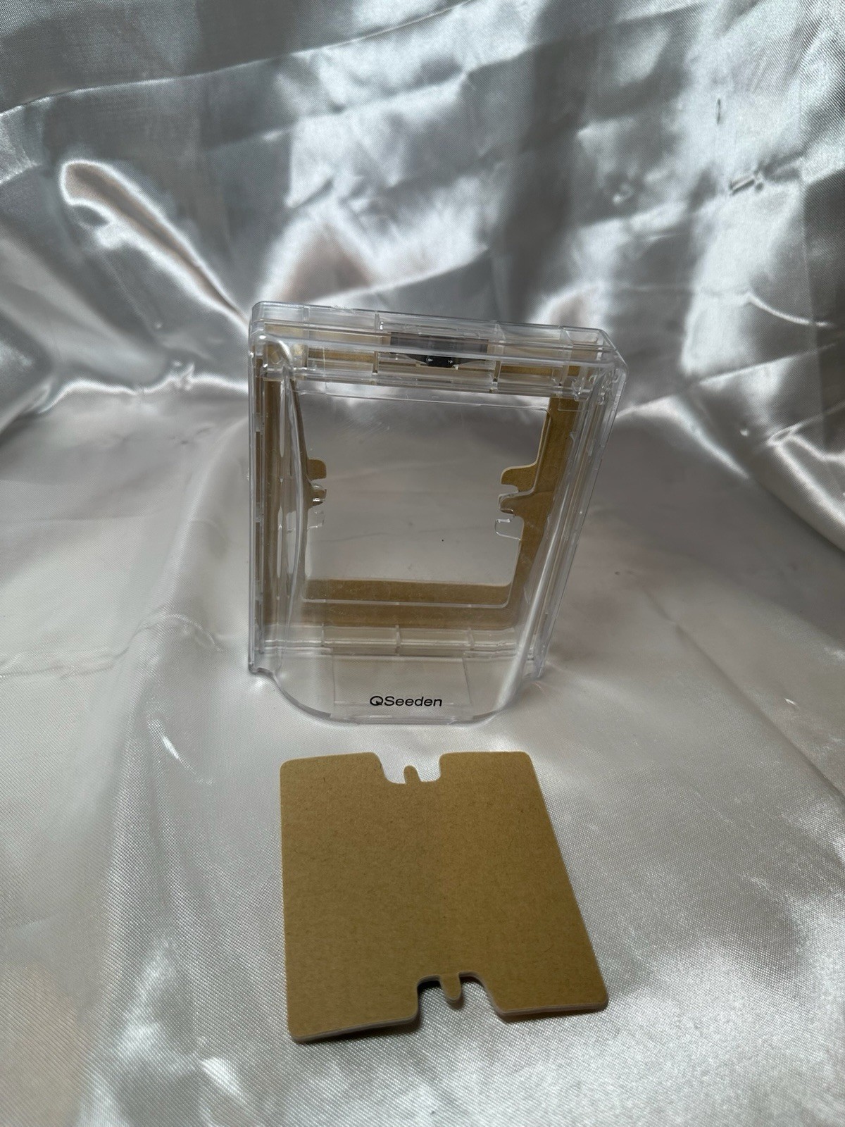 QSeeden Clear Outlet Cover Box,Baby Safety Outlet Cover Box,Wall Outlet Cover
