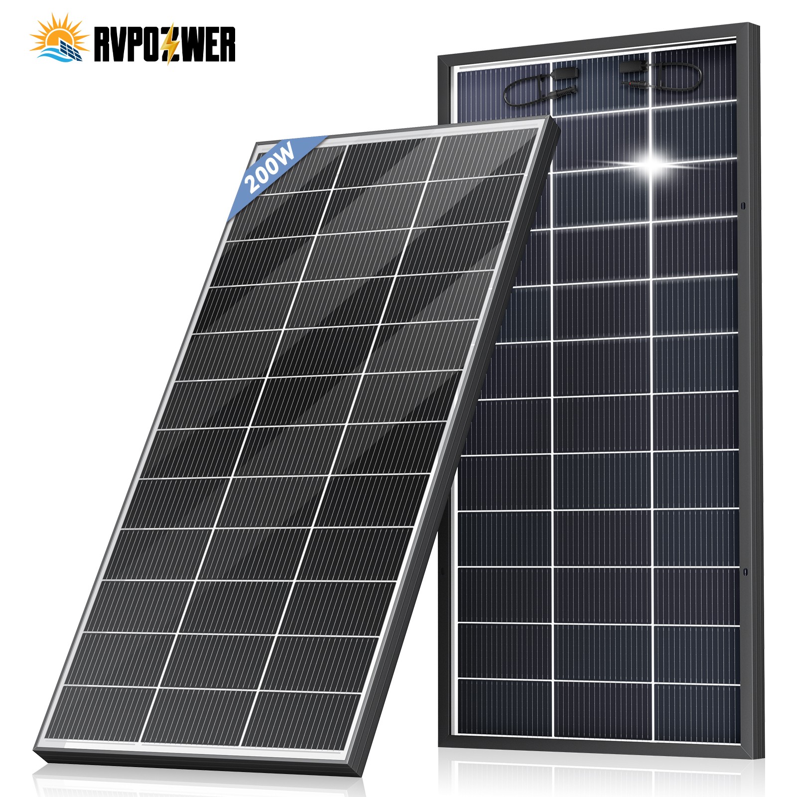 200W 1200W Bifacial N-type Solar Panel 12V Mono 18BB High-Efficiency PV Off-Grid