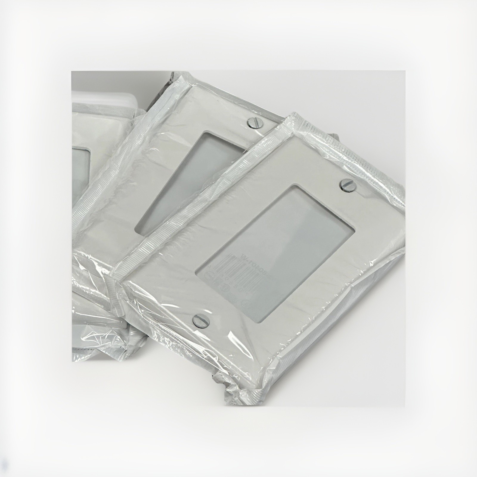 10PK-BOX! Leviton 80401-WMP Decora White 1-Gang Rectangle GFCI/Rocker Wall Plate