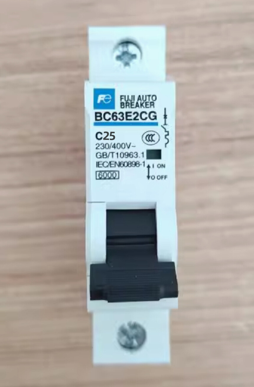 Fuji Electric Miniature Circuit Breaker MCB BC63E2CG-1P C25 25A