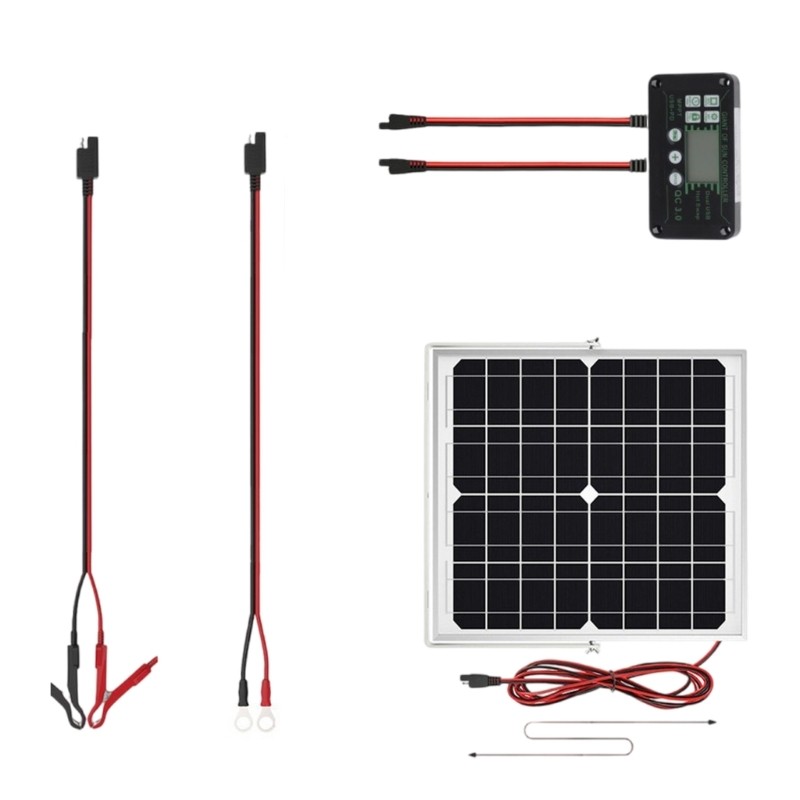 40W Monocrystalline Solar plate Kits None Battery Direct Drive Solar plate