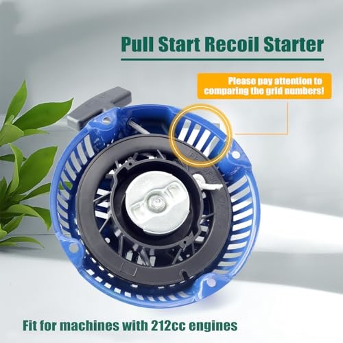Pull Start Recoil Starter for Powerhorse 212cc 759787 758653 Westinghouse Wen