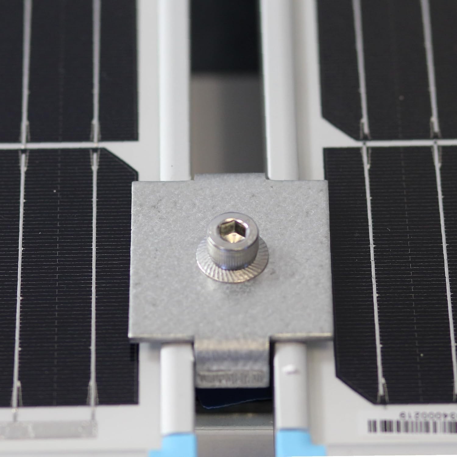 Heavy-Duty Solar Panel Mid Clamps for Easy Installation on Steel Strut Channels