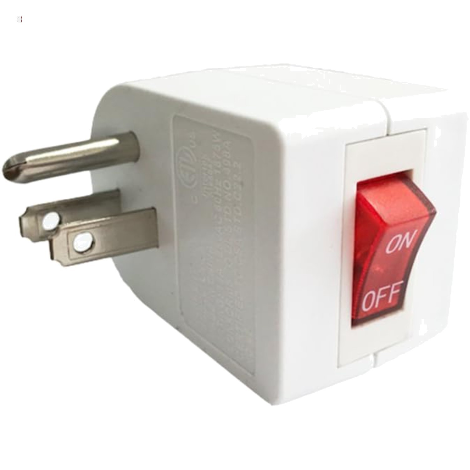 Enhanced 2-Pack Grounded Outlet Adapter with Easy Switch – Ideal for Appliances