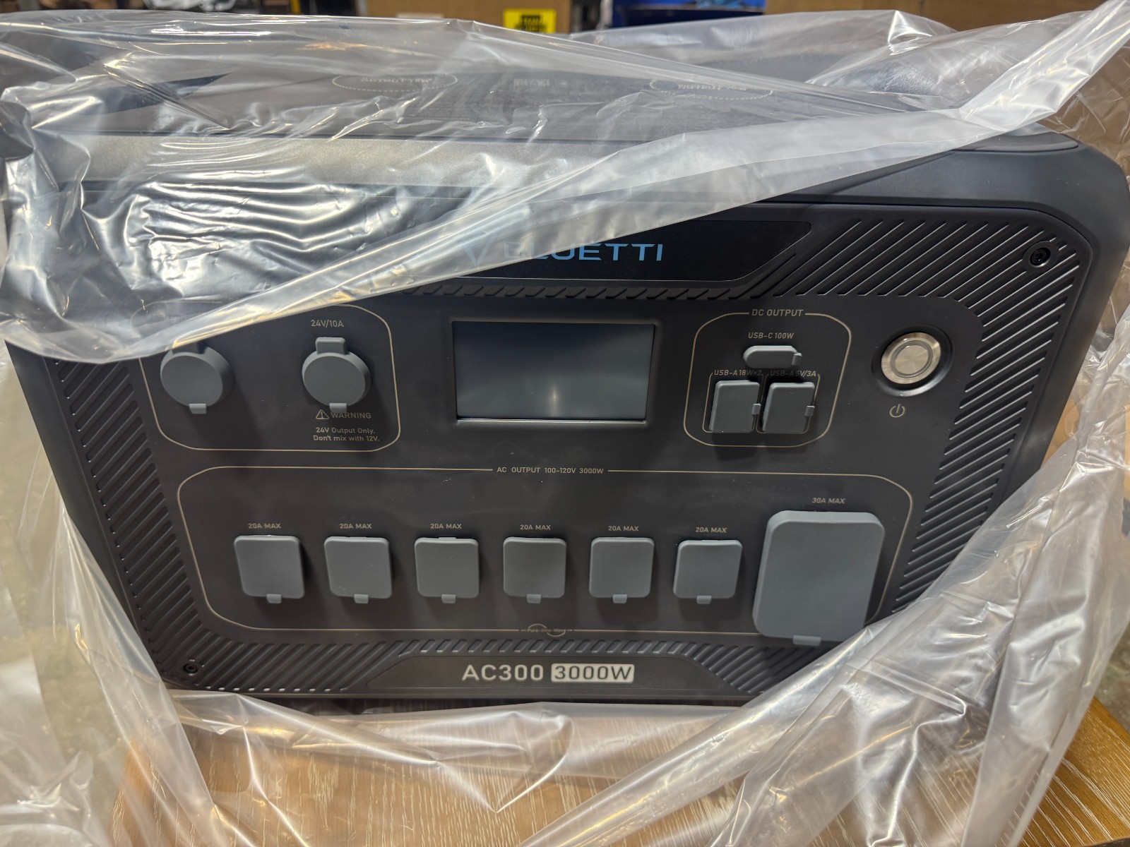 BLUETTI AC300 Generator 3000W Inverter Module UPS Home Backup Power- Only AC300