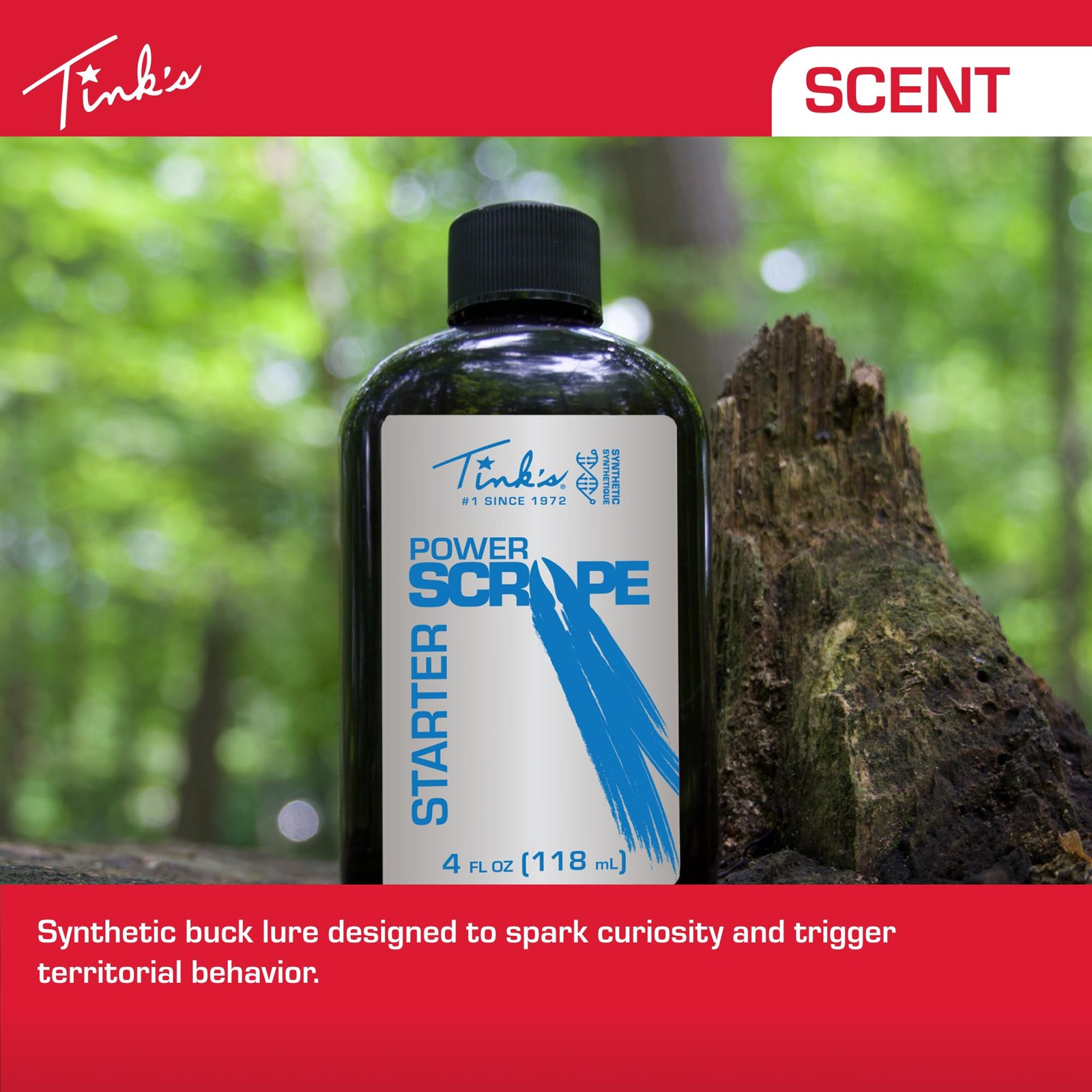Power Scrape Starter|4 fl oz Bottle|Hunting Accessories, Mock Scrape Starter …