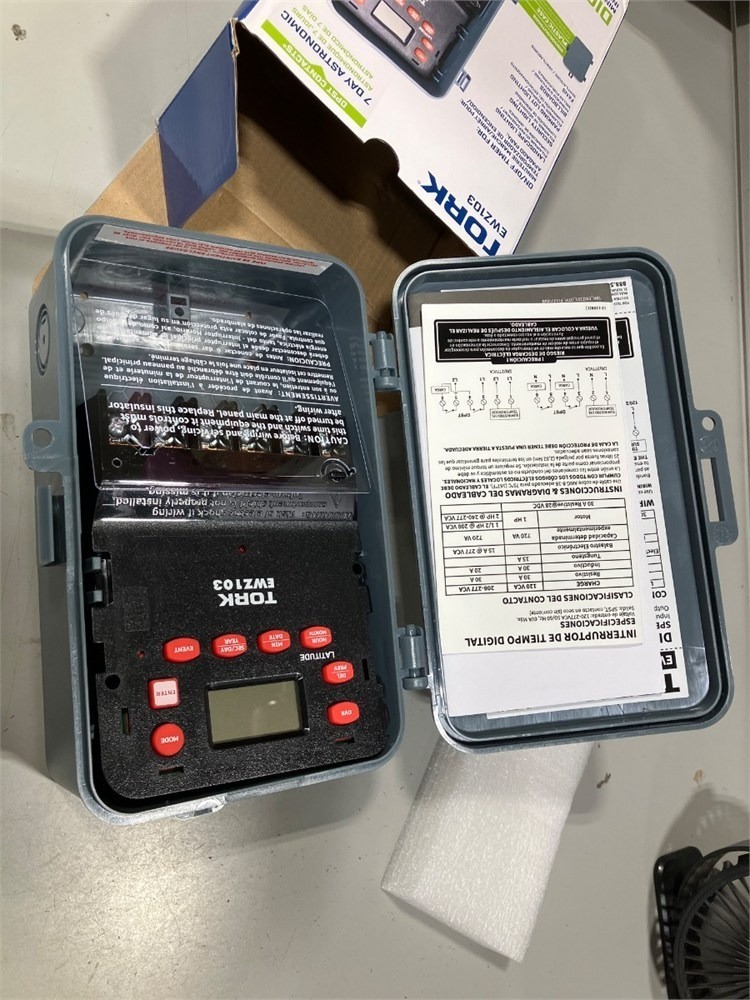 Nsi Ewz103 Astronomic 7 Day Digital Time Switch Dpst 120-277V Ip54