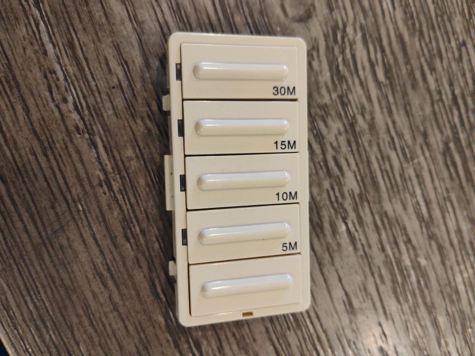 Leviton LTB30-1LZ 30-Minute Countdown Timer Cover – Ivory