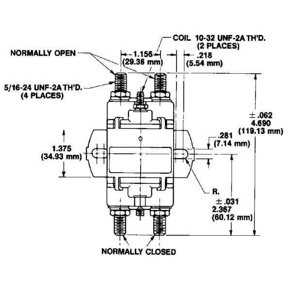 White-Rodgers 124 117111S1 Dc Power Solenoid, 36V, Amps 100