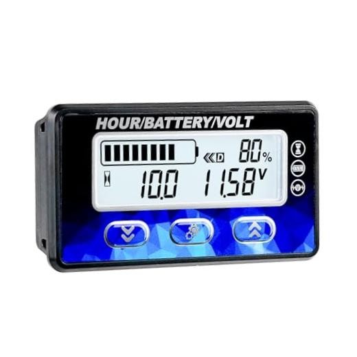 RL-BI050B Battery SOC Indicator Voltage & Hour Meter | DC12V/24V/36V/48V for