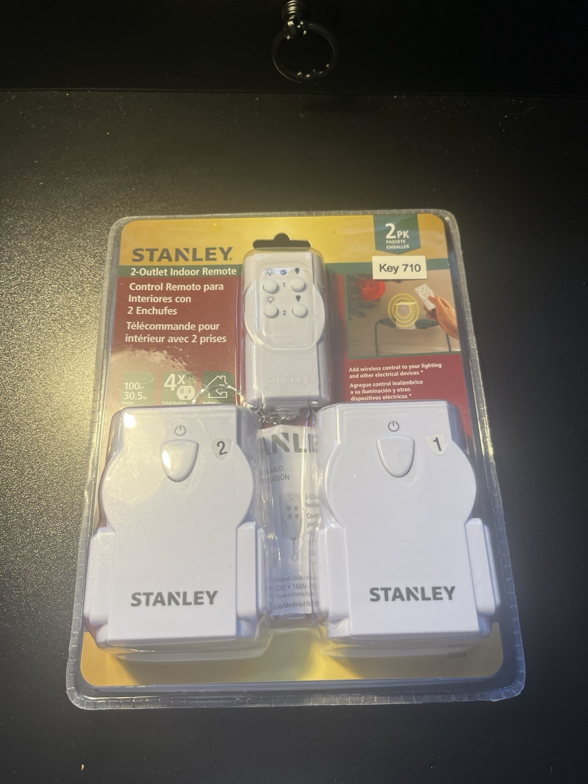 Brand New Stanley 2outlet Indoor Remote 2 Pack. In Package.