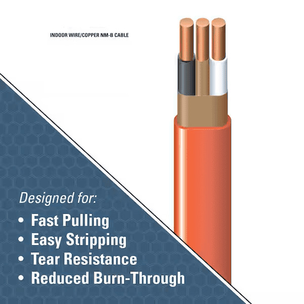 Cable Cabana 10/2 NM-B x 85′ Electrical Cable