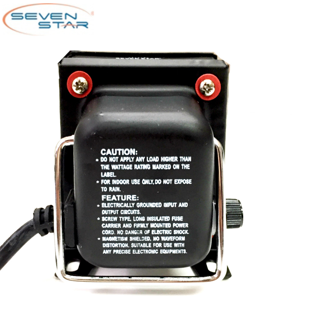 SevenStar THG-100 Watt 220V to 110V Step-Down Voltage Converter Transformer