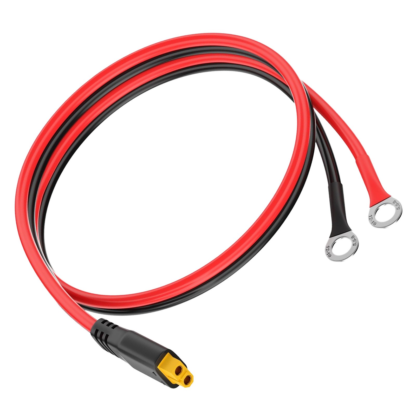 10AWG XT60 Female Connector to O Ring Terminal M8 Battery Solar Charging Cable