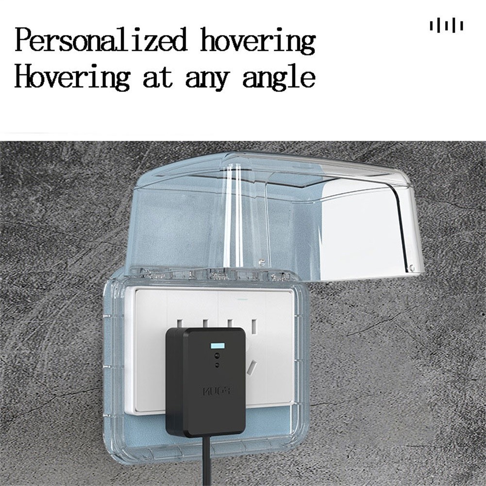 118 Waterproof Cover Peel-and-stick Mount Sealed Splash/dust Protection