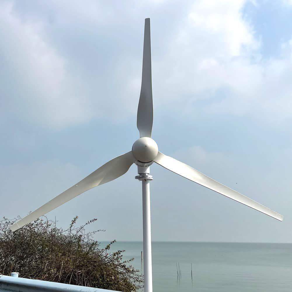 2000W 24V-48V Wind Turbine Windmill Wind Power Generator 2KW & MPPT Controller