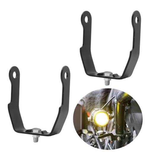 Motorcycle Spotlight Mounting Bracket,Motorcycle Fog Light Bracket Easy to