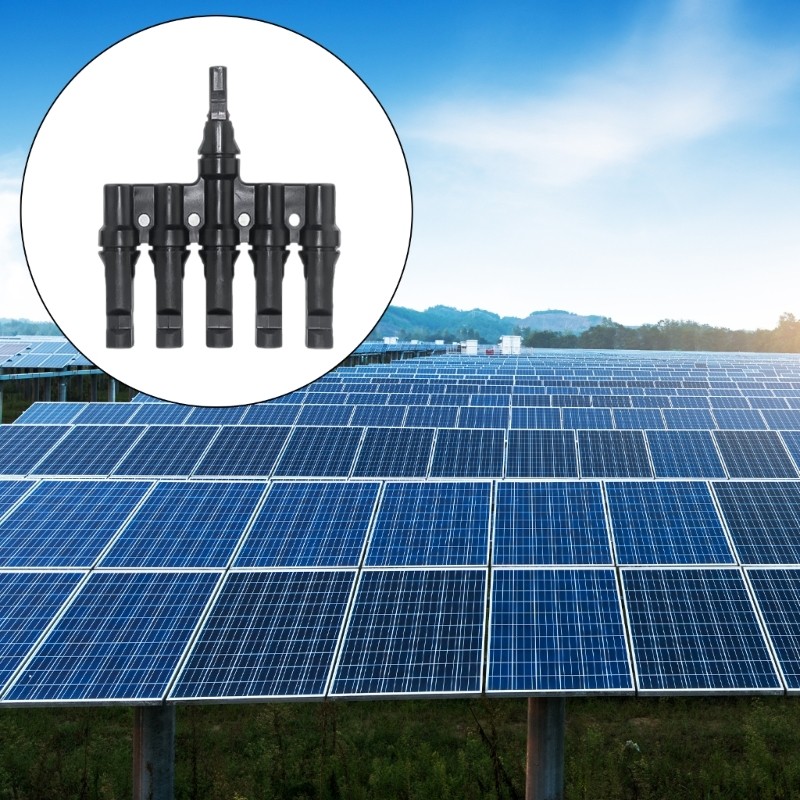 Reliable Solar Power Systems Connectors Wear Resistant T Type Connectors