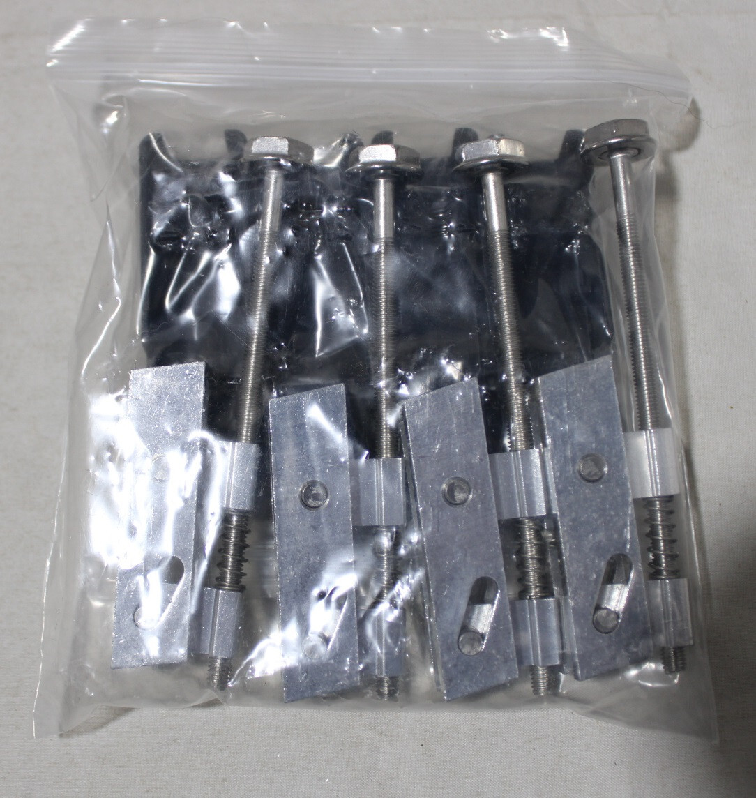 Unirac 302035M Pro Series Small End Clamp with End Cap – 1 pack of 4 pcs