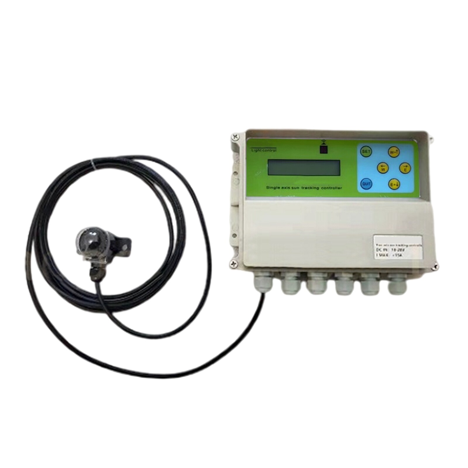Single Axis Solar Tracker Controller LCD Automatic Solar Tracking Remote Control