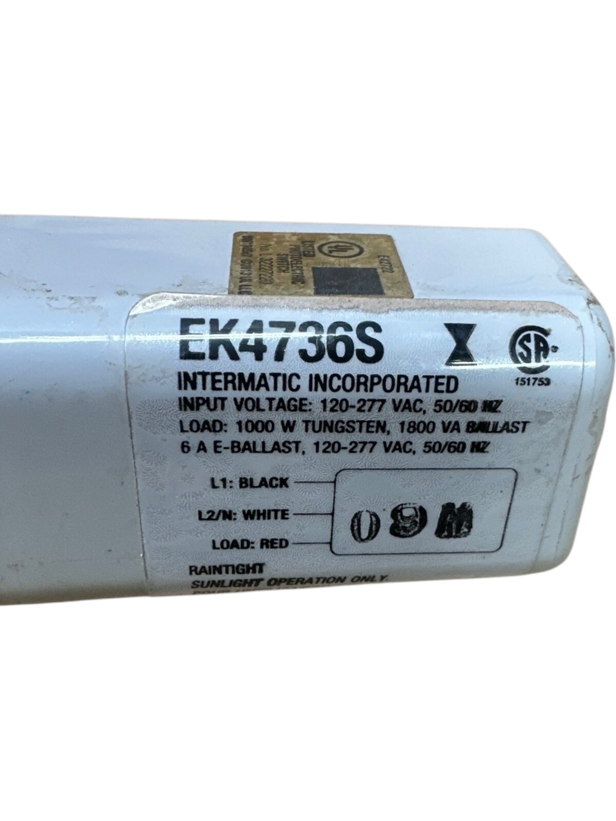 Intermatic EK4736S Electronic Photocontrol **SALE**
