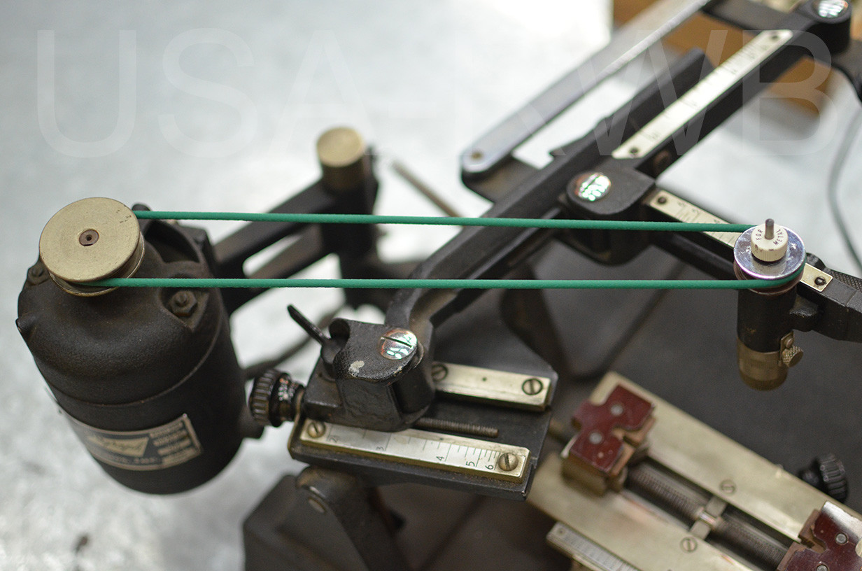 NEW HERMES ENGRAVOGRAPH ENGRAVER ROUND MOTOR DRIVE BELT- CUSTOM SIZES ALL MODELS