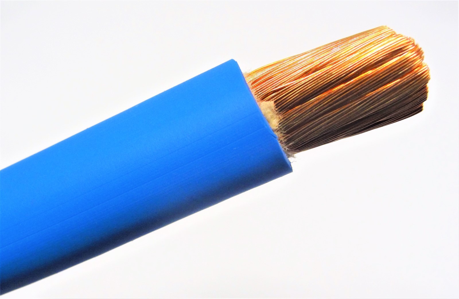 BLUE 2/0 GAUGE COPPER CAR AUDIO GROUND BATTERY POWER WIRE SAE J1127 USA