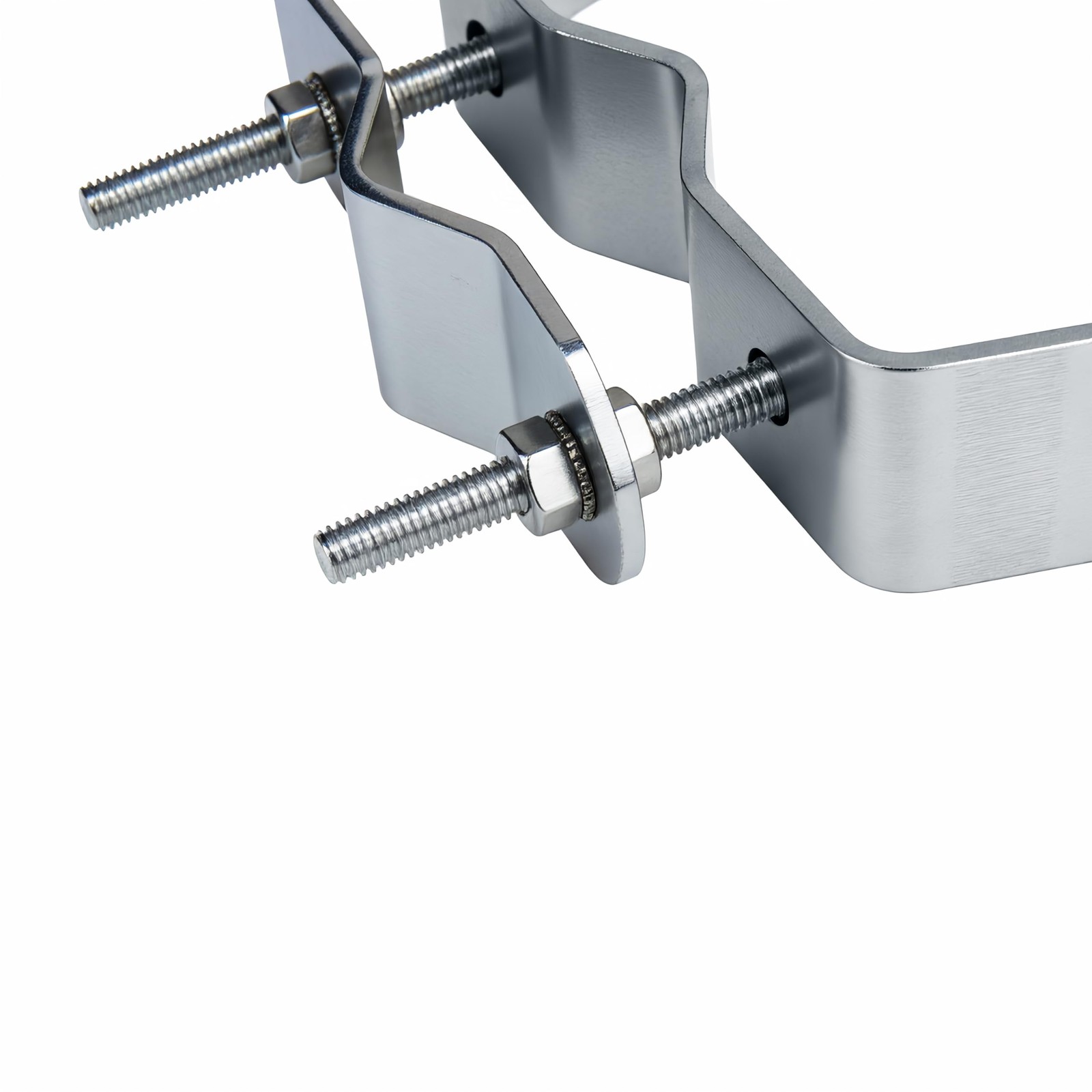Wall Mount Bracket 4” Heavy Duty Pair With Lag Bolts For TV Antenna Mast