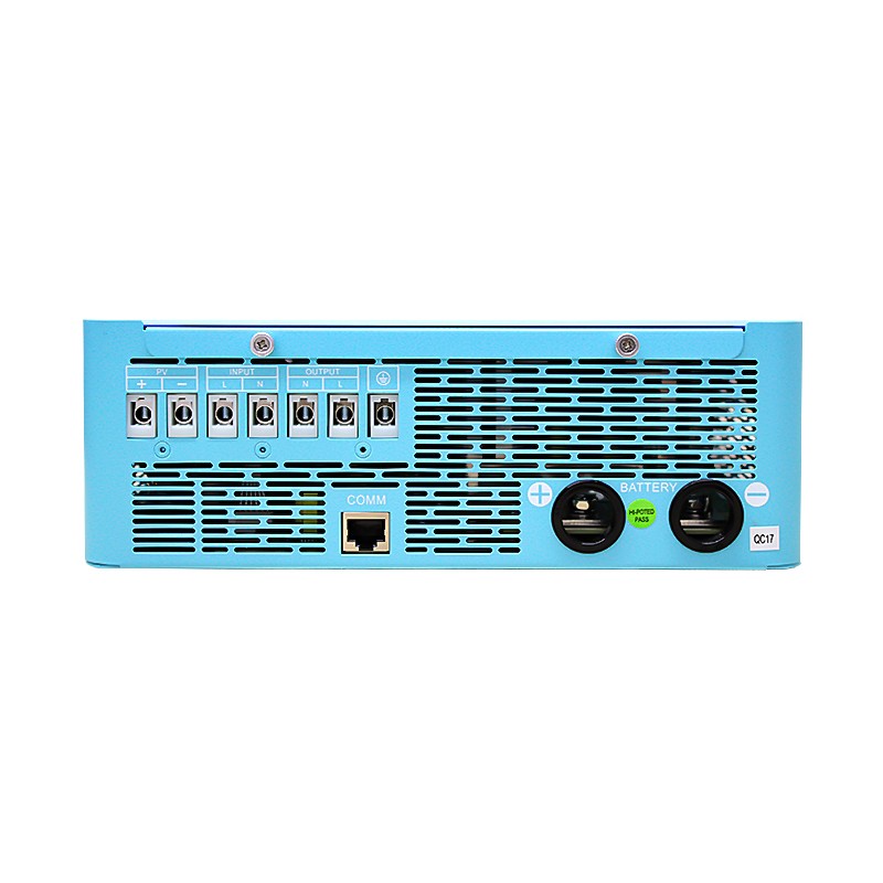4KW 4000W Hybrid Solar Inverter 24V AC 120V/240V MPPT 140A Parallel Wifi BMS US