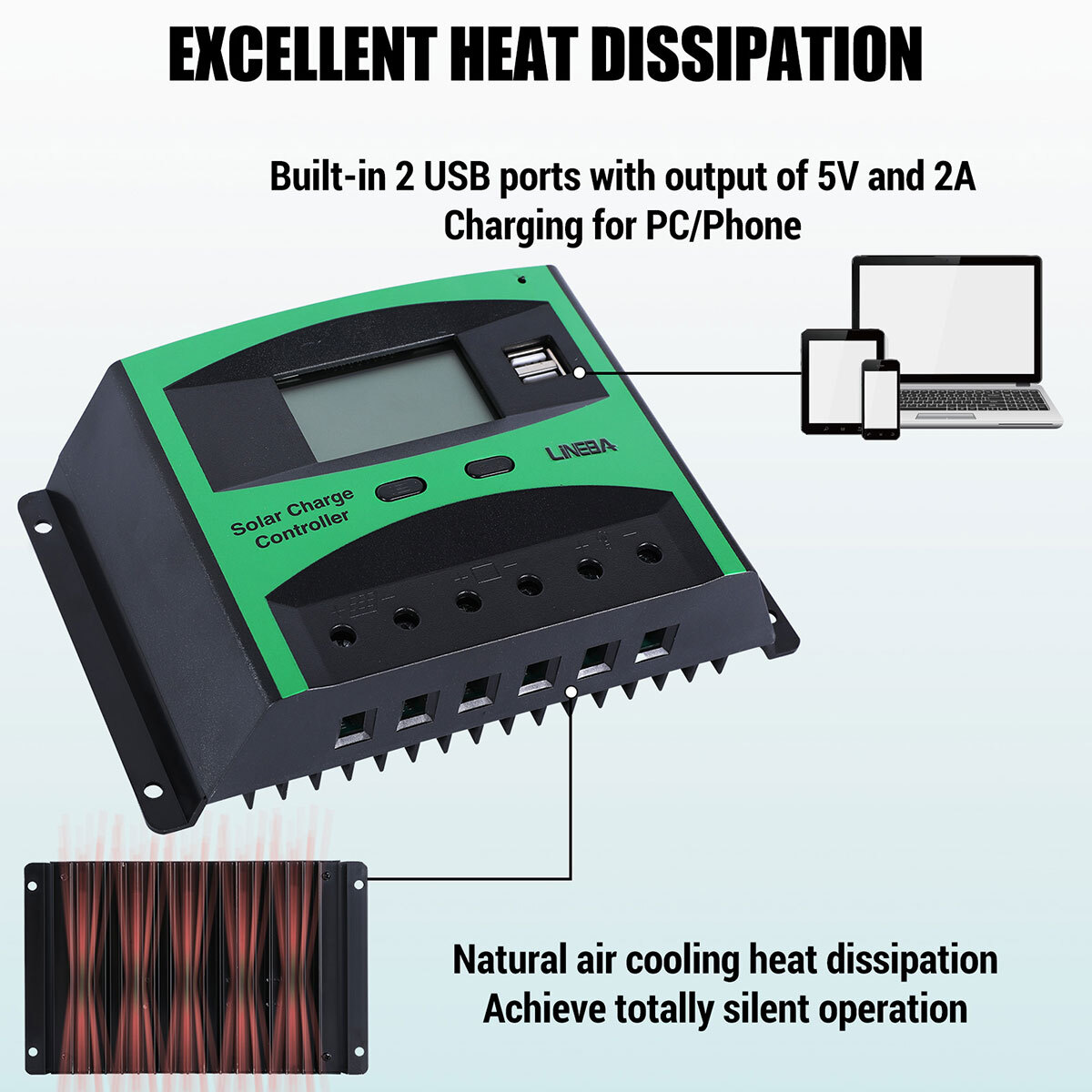 400W 200W Flexible Solar Panel Kit with PWM Charger Controller RVs Caravan Boat