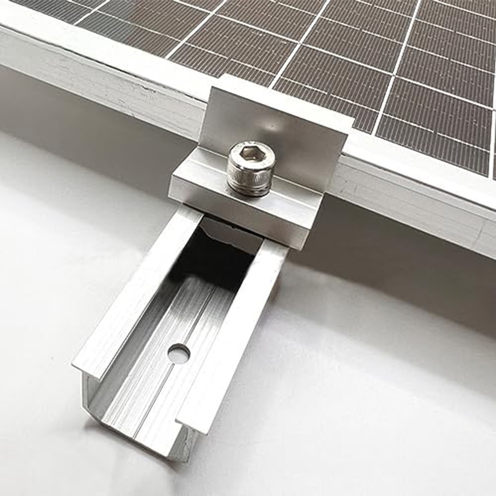 Easy Install Solar Panel Mount Kit for Flat Roofs and Yachts Aluminium Alloy