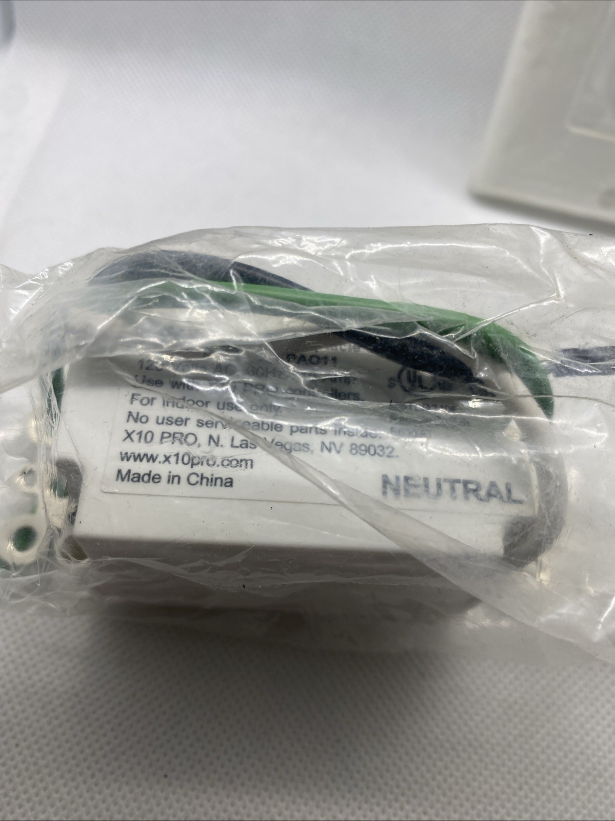 X-10 PRO PAO11 Wall Receptacle Module – New In Box