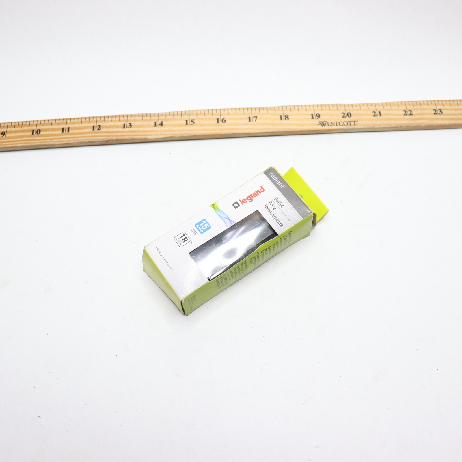 Legrand Decorator Safety Outlet 15A 2 Pole 3 Wire 885-TRBKCC8