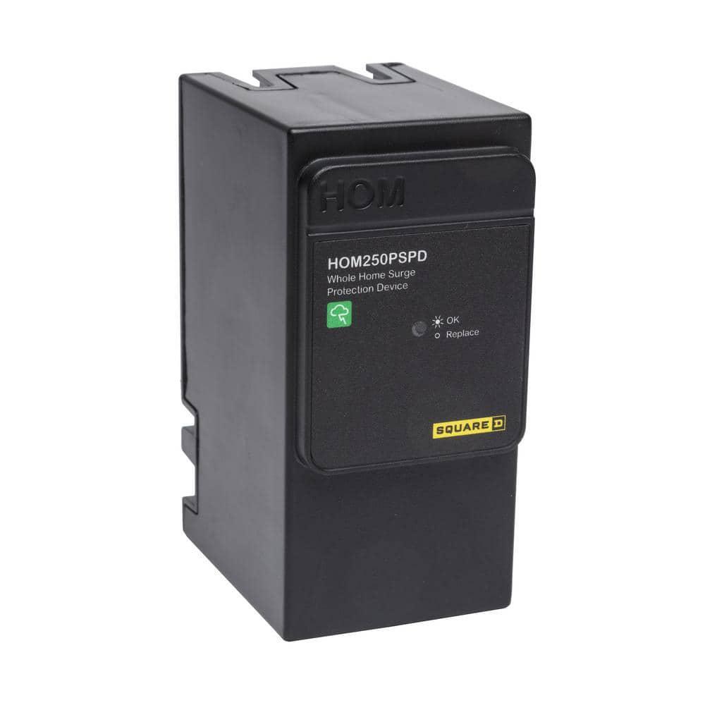 Square D Whole-House Surge Protector Plug-On Neutral Device Homeline Load Center