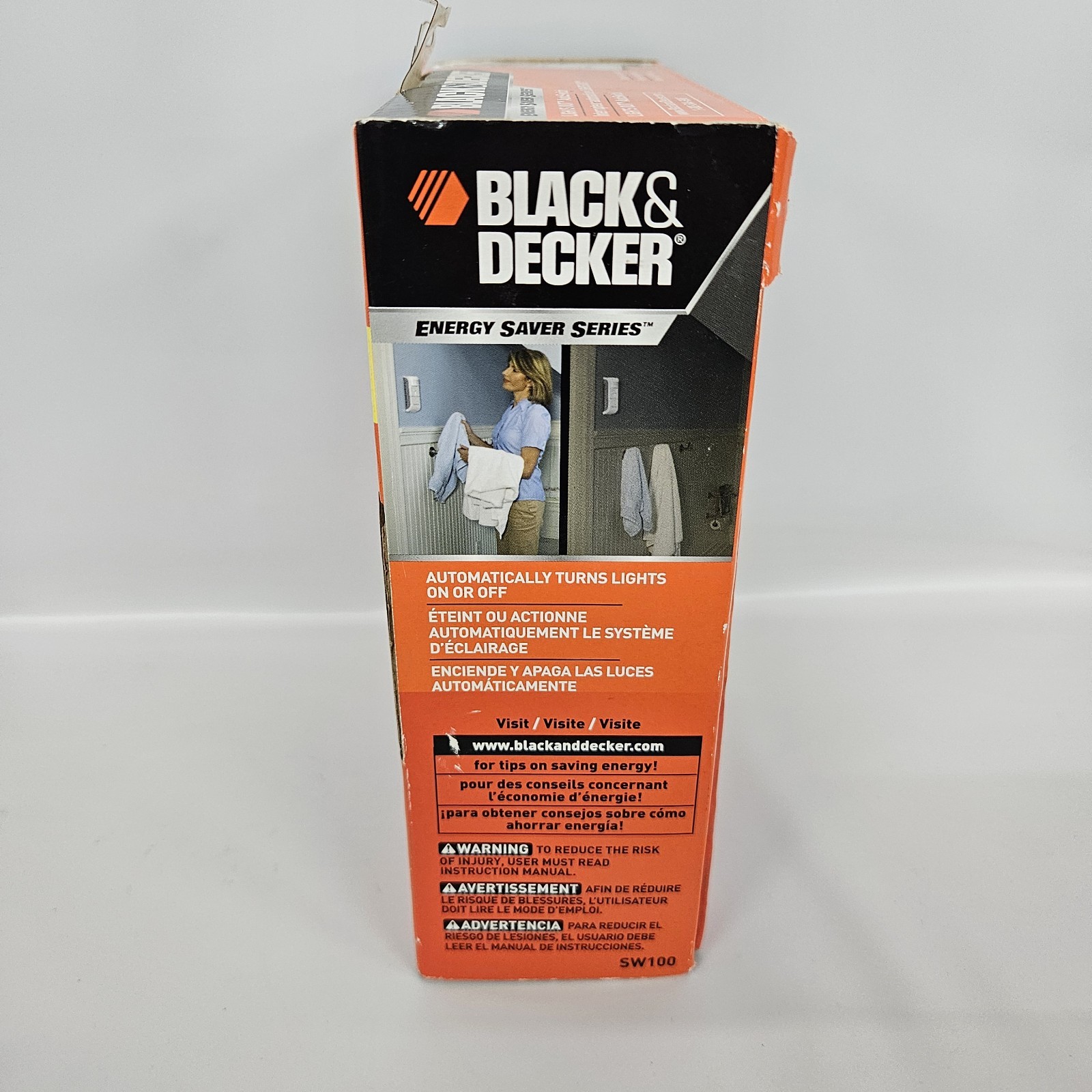 Black & Decker Lights Out Auto Switch SW100 Energy Saver Series – NEW