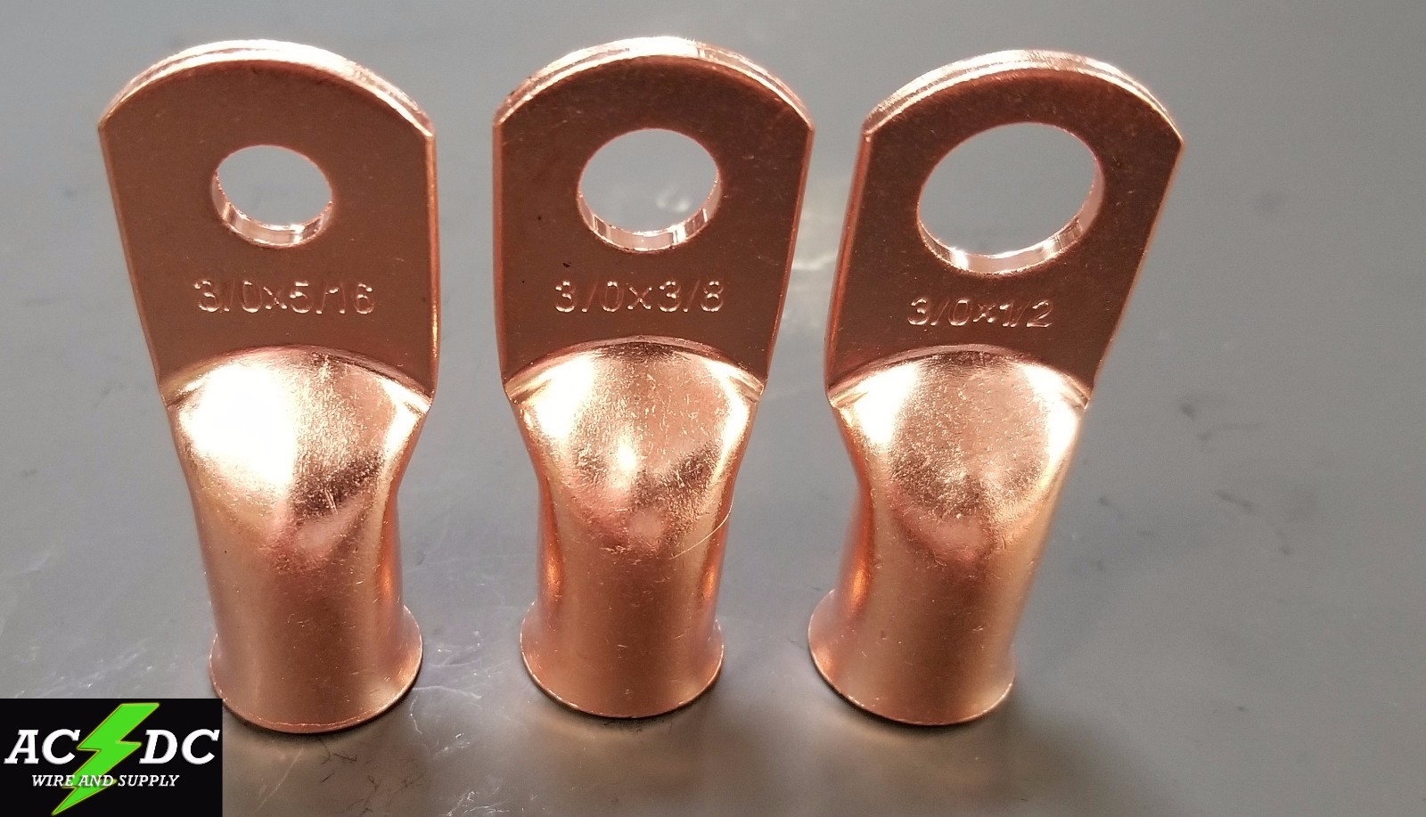 Choose Copper Lug Ring Terminals with Boot Covers & Shrink pick gauge awg size