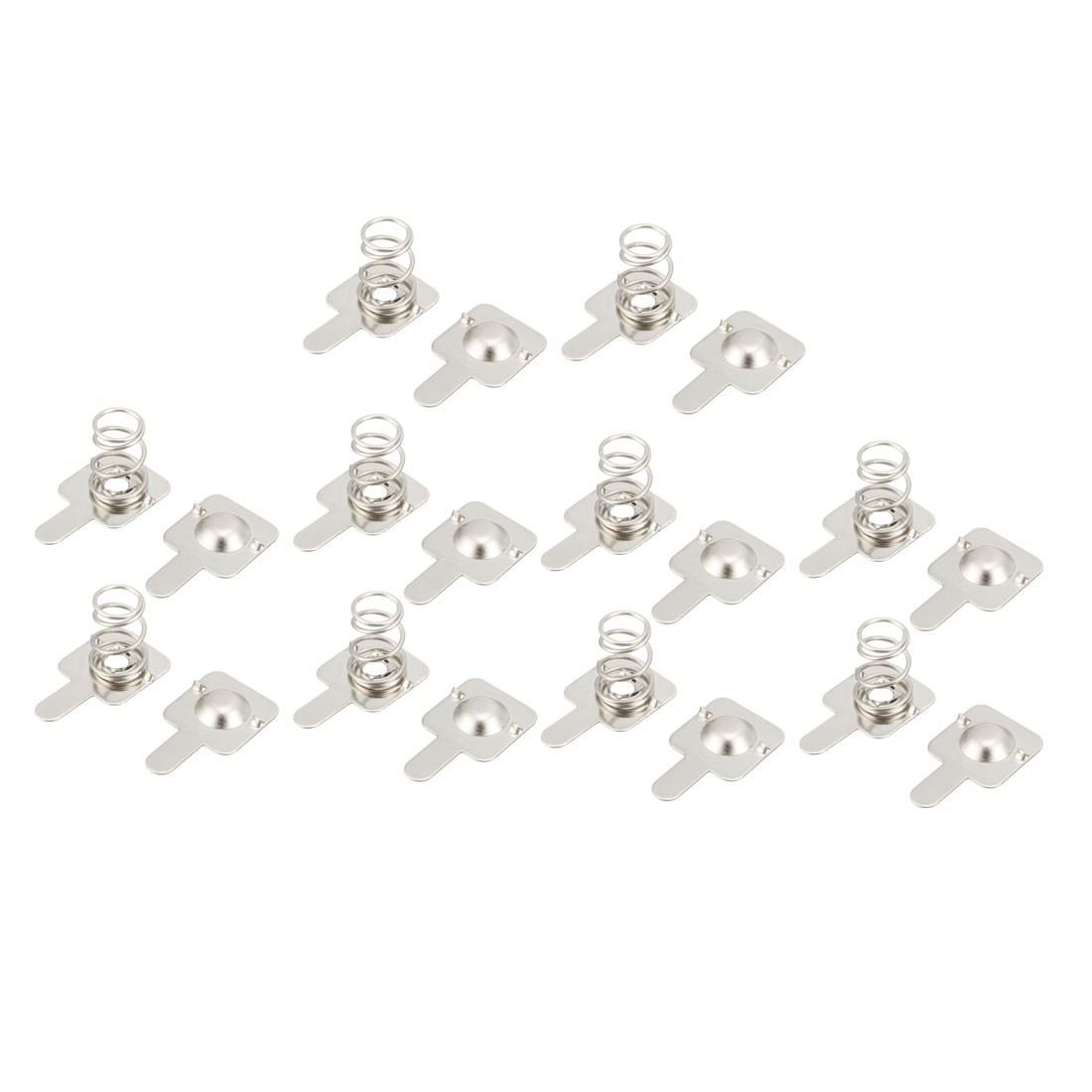10Pairs AA AAA Batteries Metal Battery Spring Contact Plate Replacement