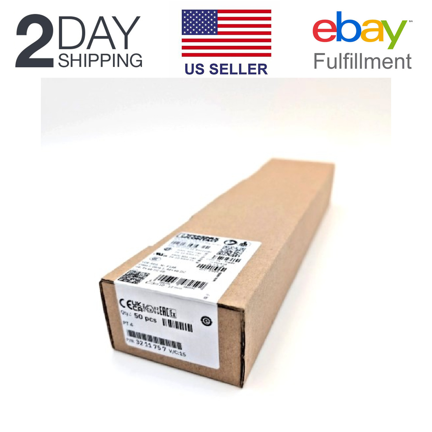 Phoenix Contact PT 4 – Feed-through terminal block 3211757 BOX OF 50 – US STOCK