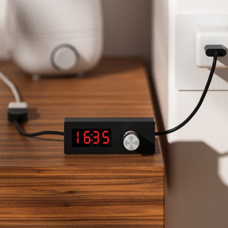 Adjustable USB Timer Power Off Switching for Fan Lamp Up to 24 Hours 55Mins