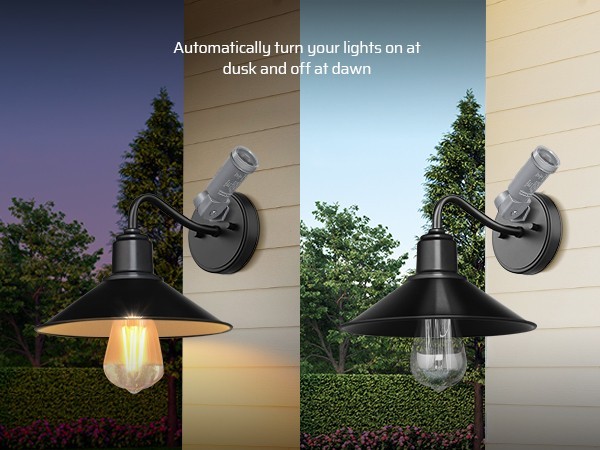 DEWENWILS Dusk to Dawn Sensor, Photocell Light Control for Outdoor Transformer