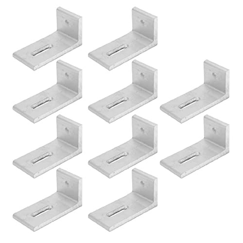 Aluminum Alloy 10PCS L Foot Solar Panel Mount Bracket with Anodized