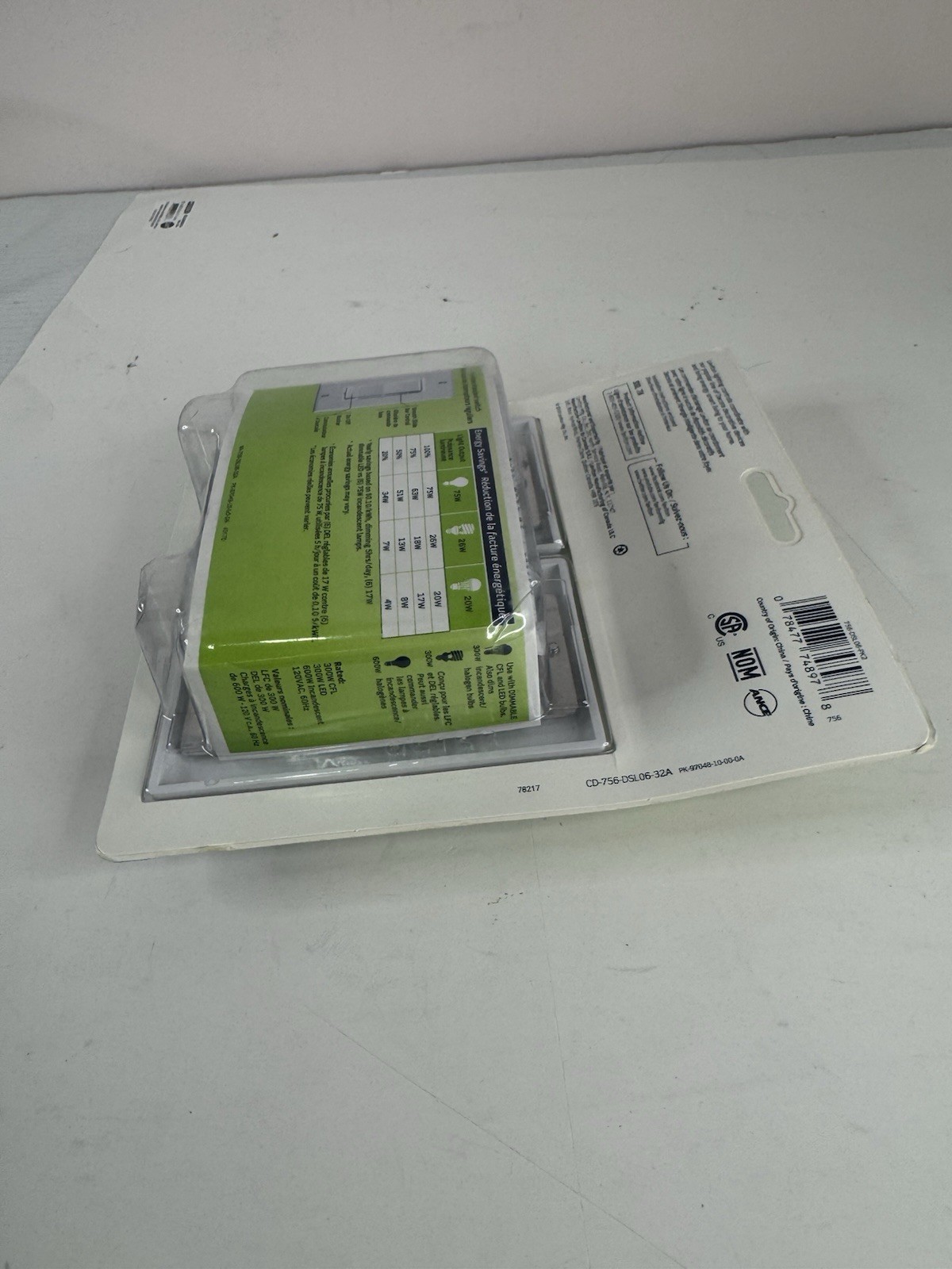 NEW WHITE LEVITON DSL06 DECORA ROCKER DIMMERS WITH SLIDE BAR SET OF 2 , 600W