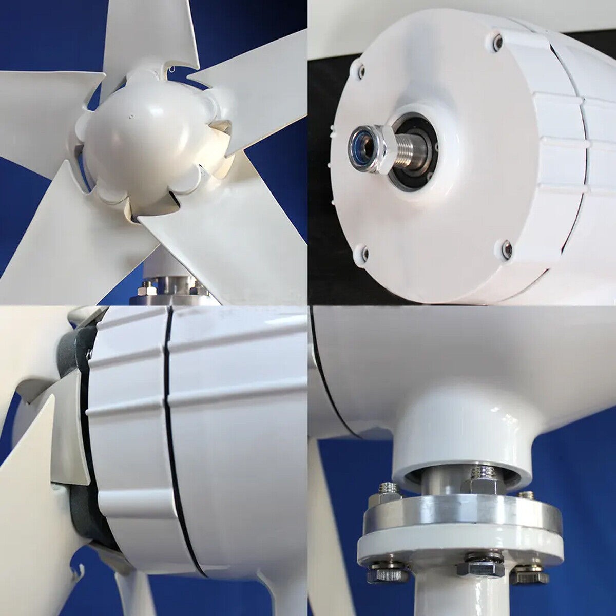 3KW 48V Wind Turbine Windgenerator Home Garden Boat Street Motor Windmill Power