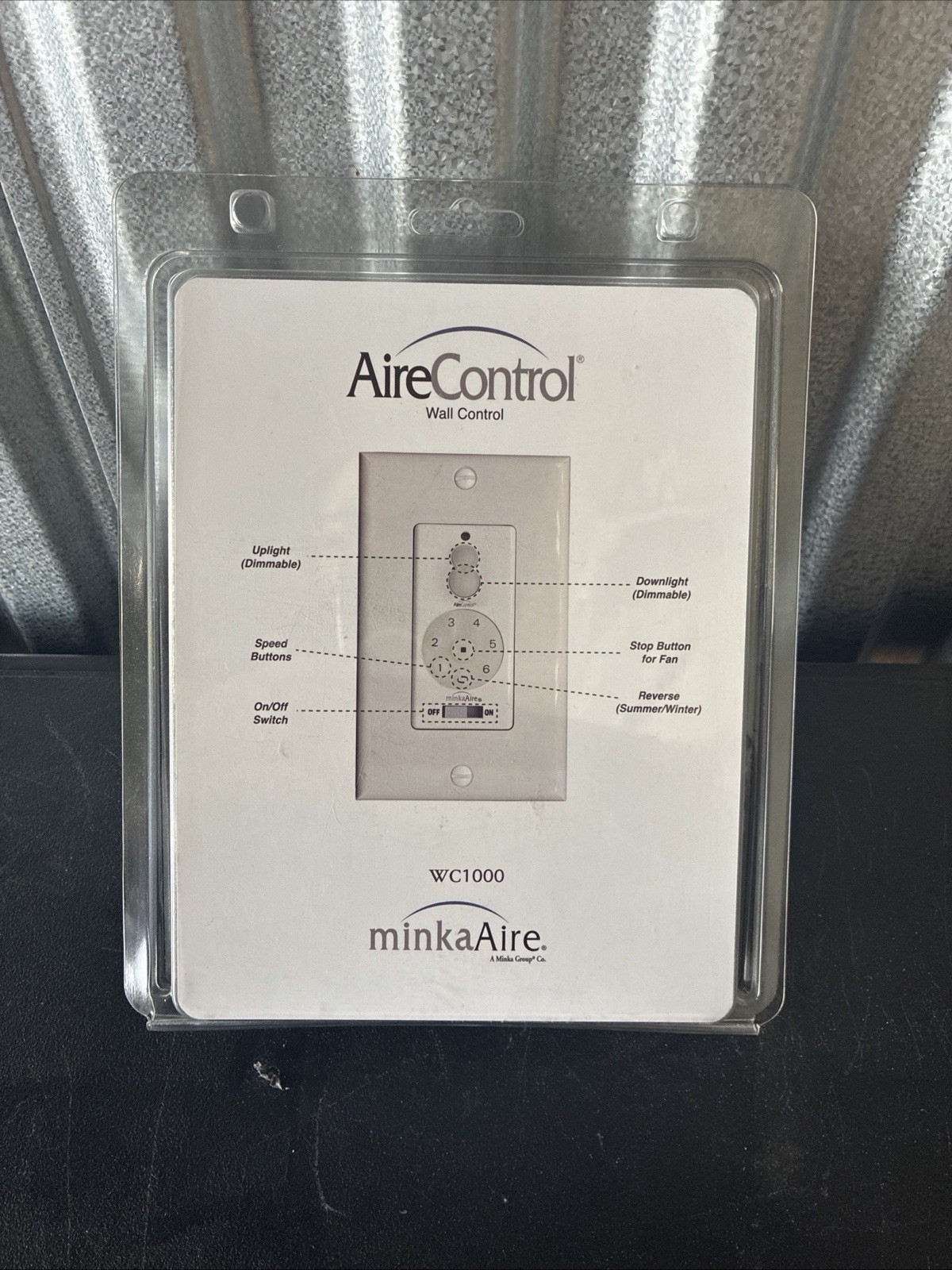 Main Title: Minka-Aire WC1000 AireControl 6-Speed Ceiling Fan Wall Control Systm
