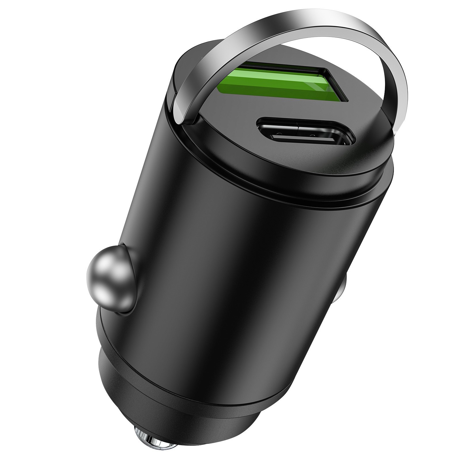 60W Super Fast Car Charger 2-in1 Cigarette Lighter Adapter Charging For USB