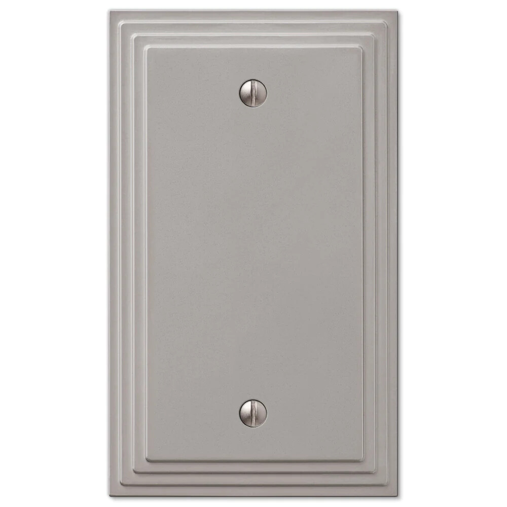 Steps Satin Nickel Switchplate Wall Plate Covers Light Switch