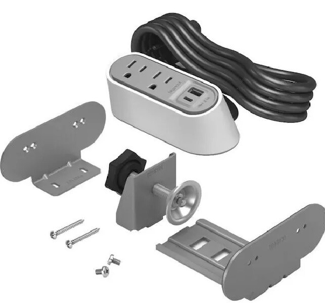 Legrand Wspc220cwh Plug-In Charger,5.1″ H X 3.9″ W X 2.3″ D