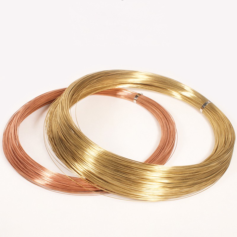 T2 Copper Wire/H59 Brass Wire Round Solid Bare Dia 0.2/0.3/0.4/0.5/0.6/0.8-5mm