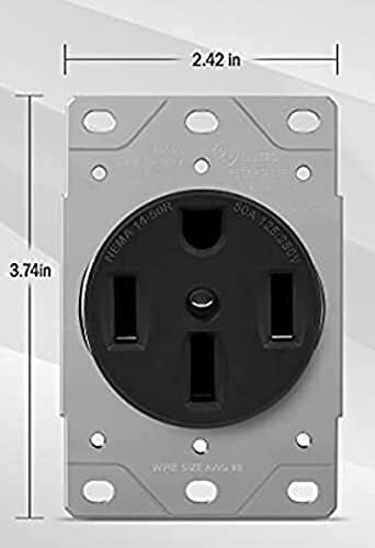 Guaranteed For Life Nema 1450 Commercial/industrial Grade U.l. Approved 50 Amp 2