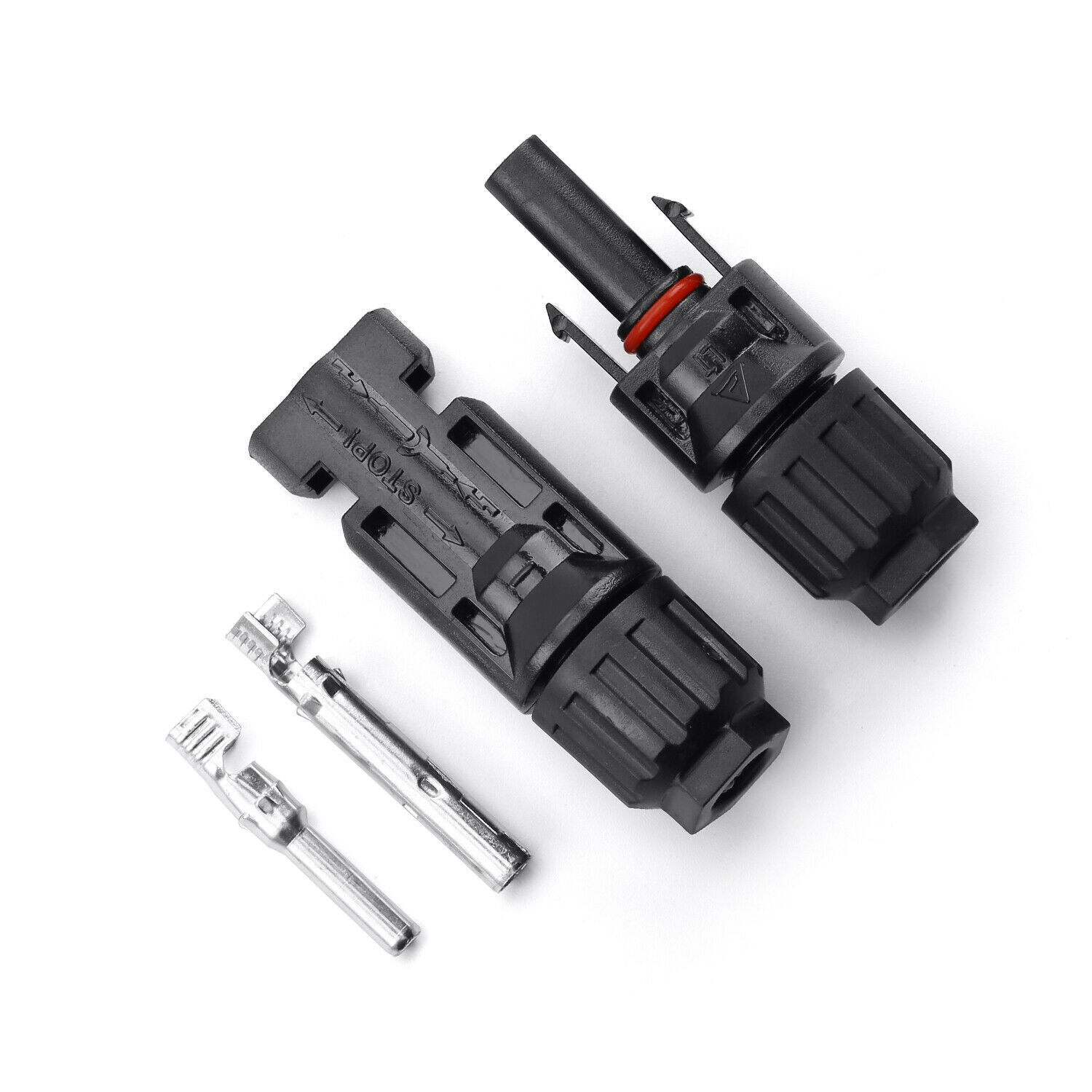10/20/50 Pairs Solar Panel Cable Wire Connectors Male/Female Waterproof Adapter